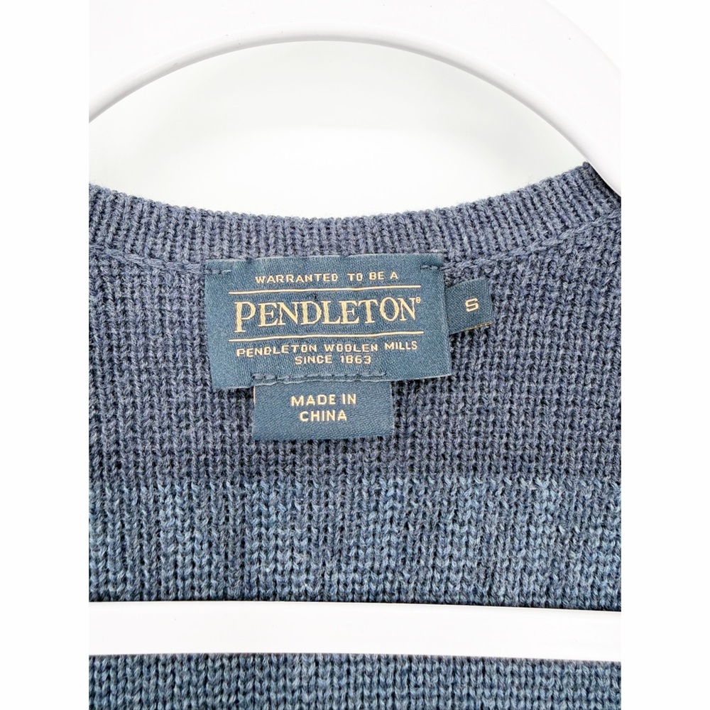 Pendleton Chief Aztec Pattern Open Front Cardigan… - image 4